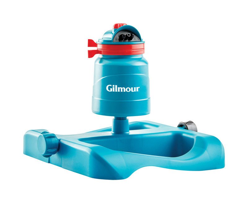 Gilmour 3850 Sq Ft Medium Duty Plastic Pulsating Sprinkler on Plastic Sled Base