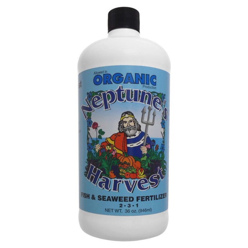Neptune's Harvest Fish & Seaweed Blend Fertilizer Organic 2-3-1 36oz