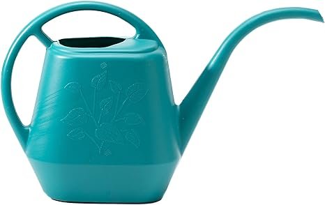 Bloem Aqua Rite Bermuda Teal Plastic Watering Can, 56 oz